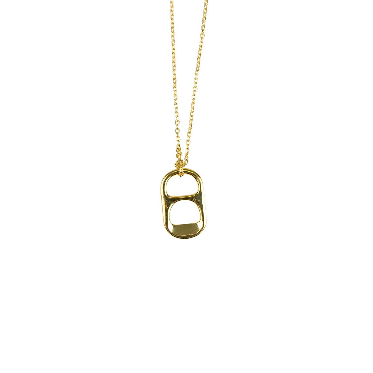 shop utah soda can tab gold neckalce